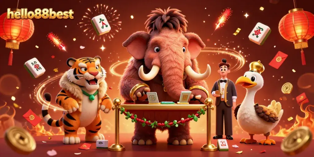 Check IDs at the door with hello88best's vibrant casino bouncer and dazzling game elements.