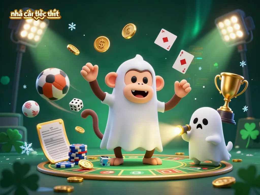 Engage with nhà cái trực tuyến uy tín in this vibrant 3D casino scene bursting with excitement.