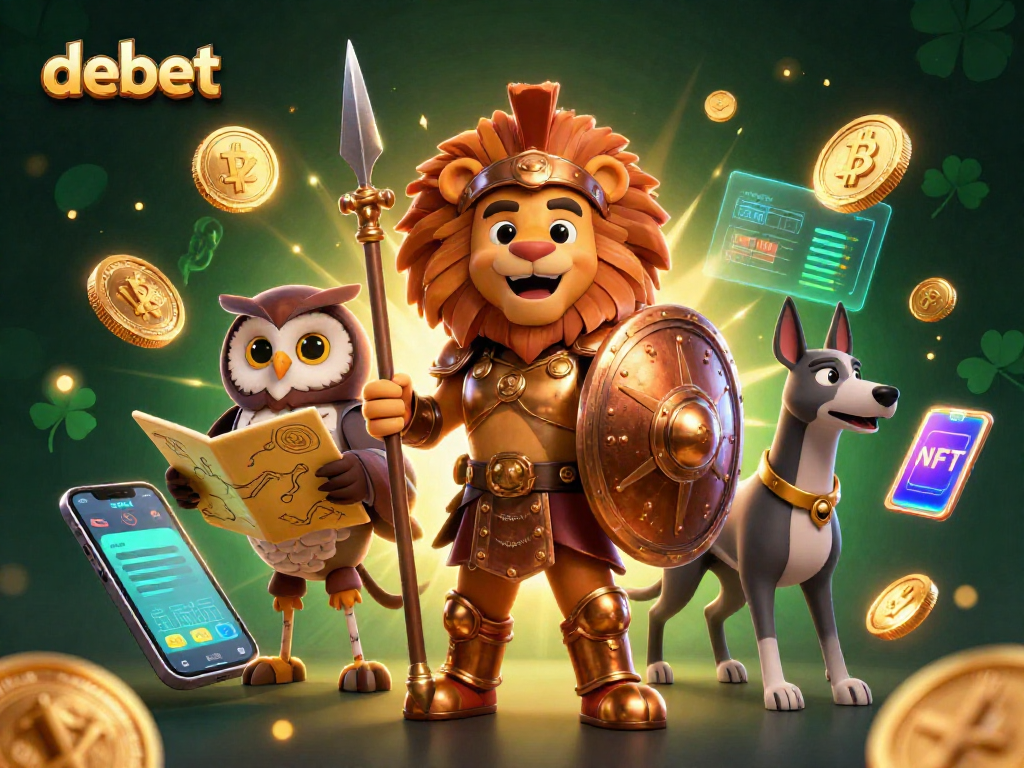 Join the thrilling debet gaming experience with a Spartan lion and tactical owl strategists.