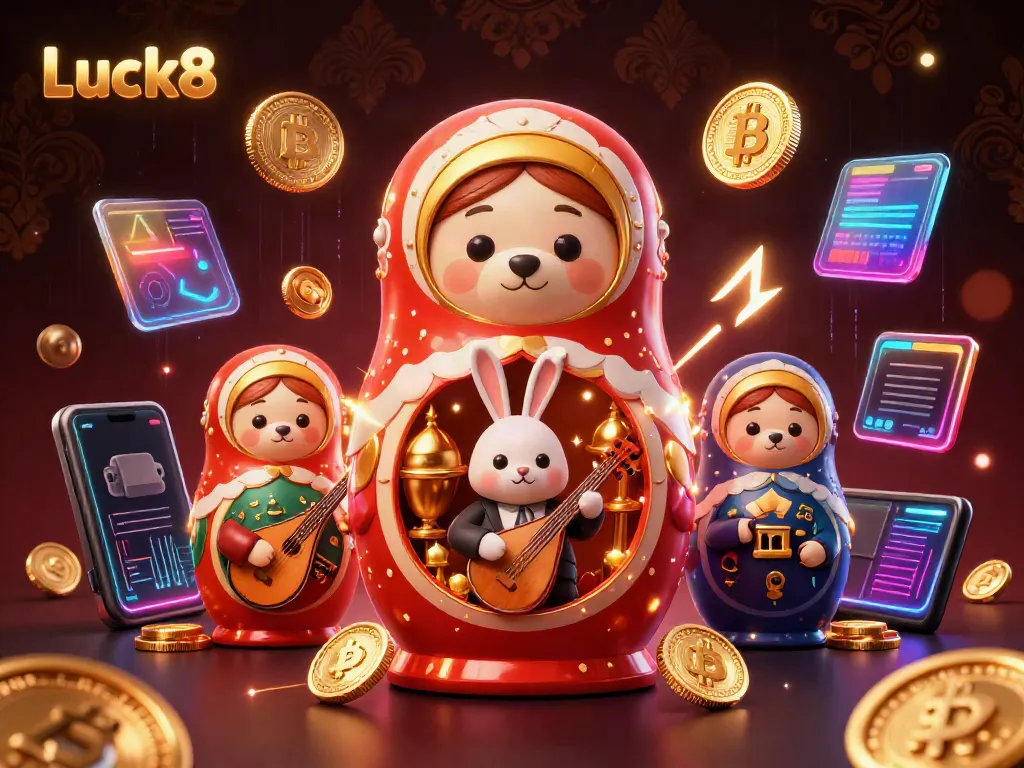 Experience gaming at Luck8 with enchanting bears and crypto elements.
