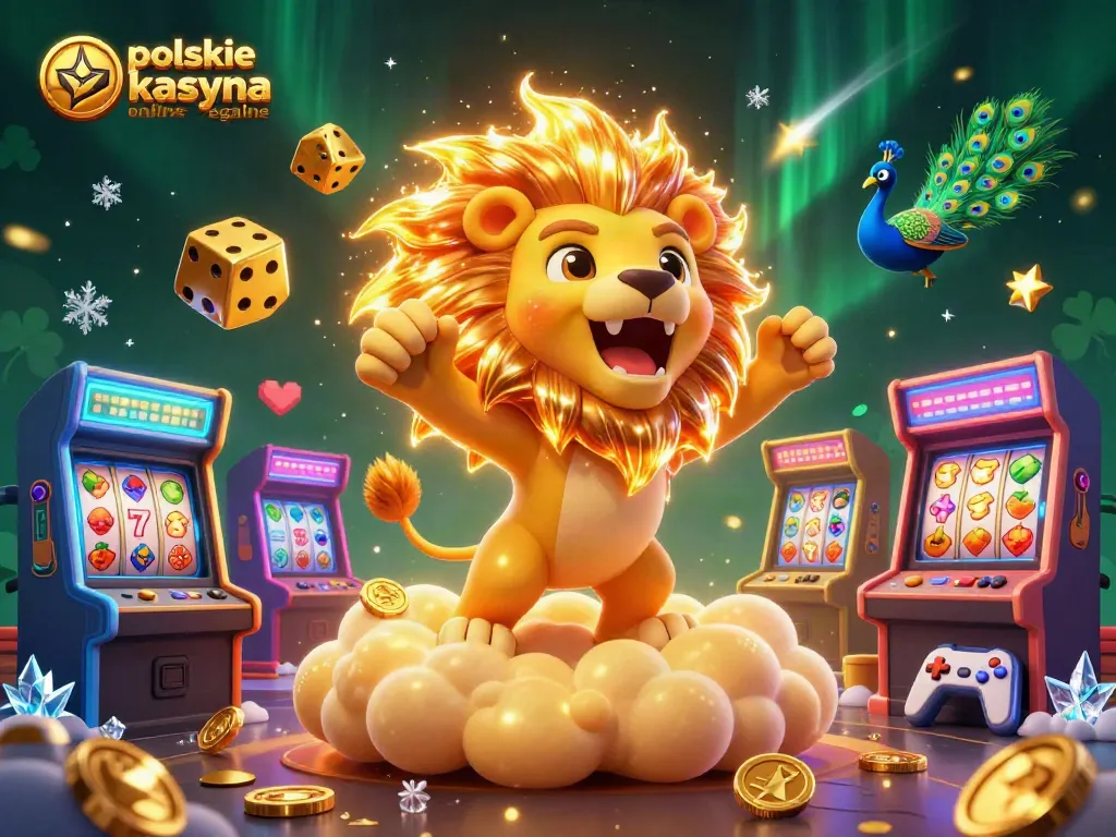 Experience the excitement of polskie kasyna online legalne with this vibrant 3D casino illustration showcasing games and fun.