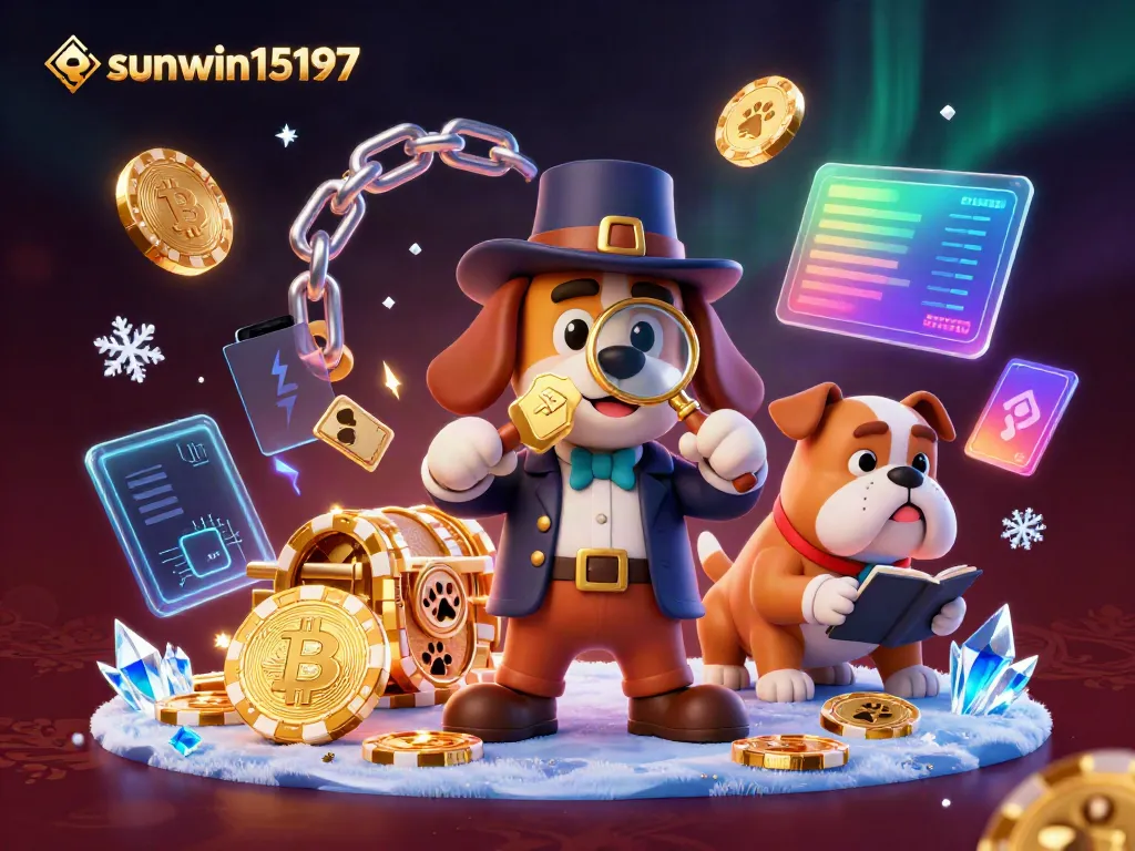 Experience vibrant gameplay at sunwin15197 with a 3D casino detective unveiling hidden treasures.