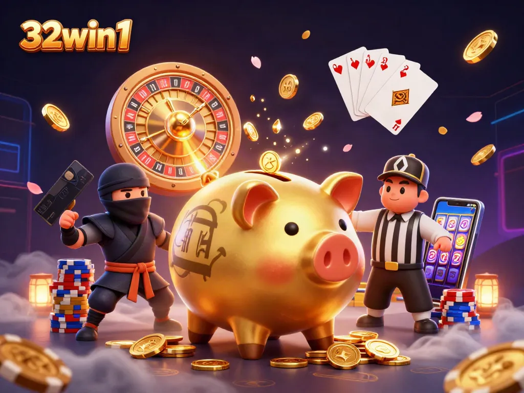 Engage with exciting games and golden rewards at 32win1 online casino.
