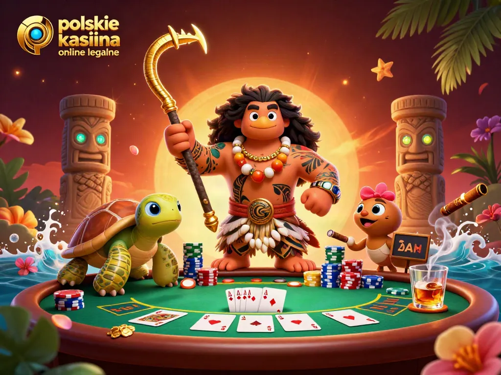Experience thrilling gameplay at polskie kasyna online legalne with vibrant poker chips and engaging characters.