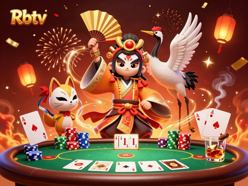 Permainan Rbtv yang memukau dengan kombinasi karakter kabuki dan elemen kasino yang kaya.