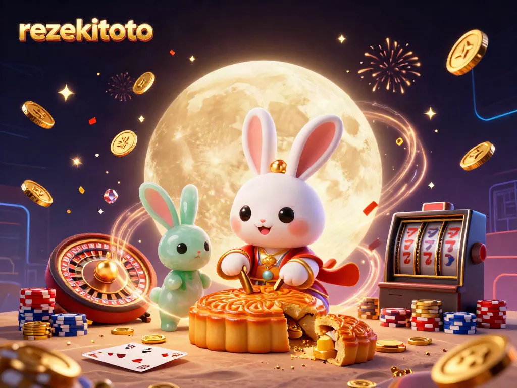 Exciting rezekitoto gaming experience with dynamic characters and casino elements illustrated