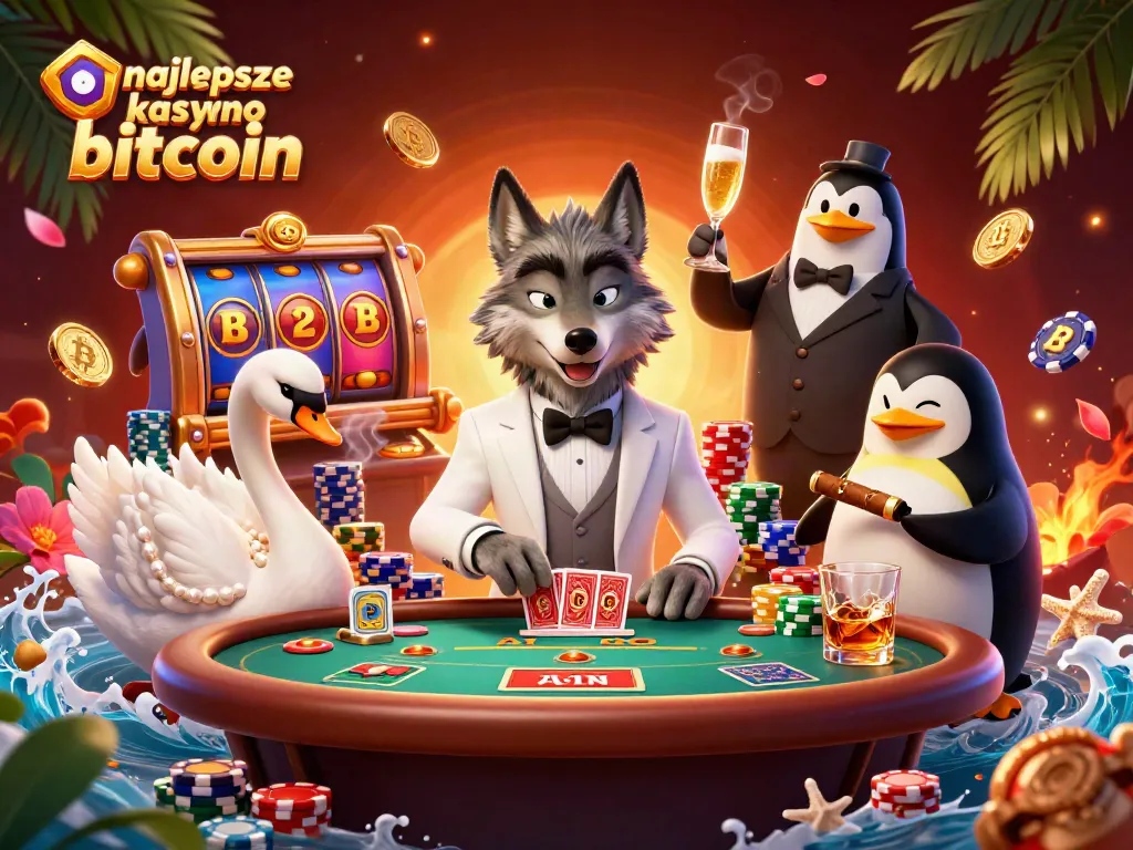 Experience the thrill at najlepsze kasyno bitcoin with vibrant game elements and animated characters.