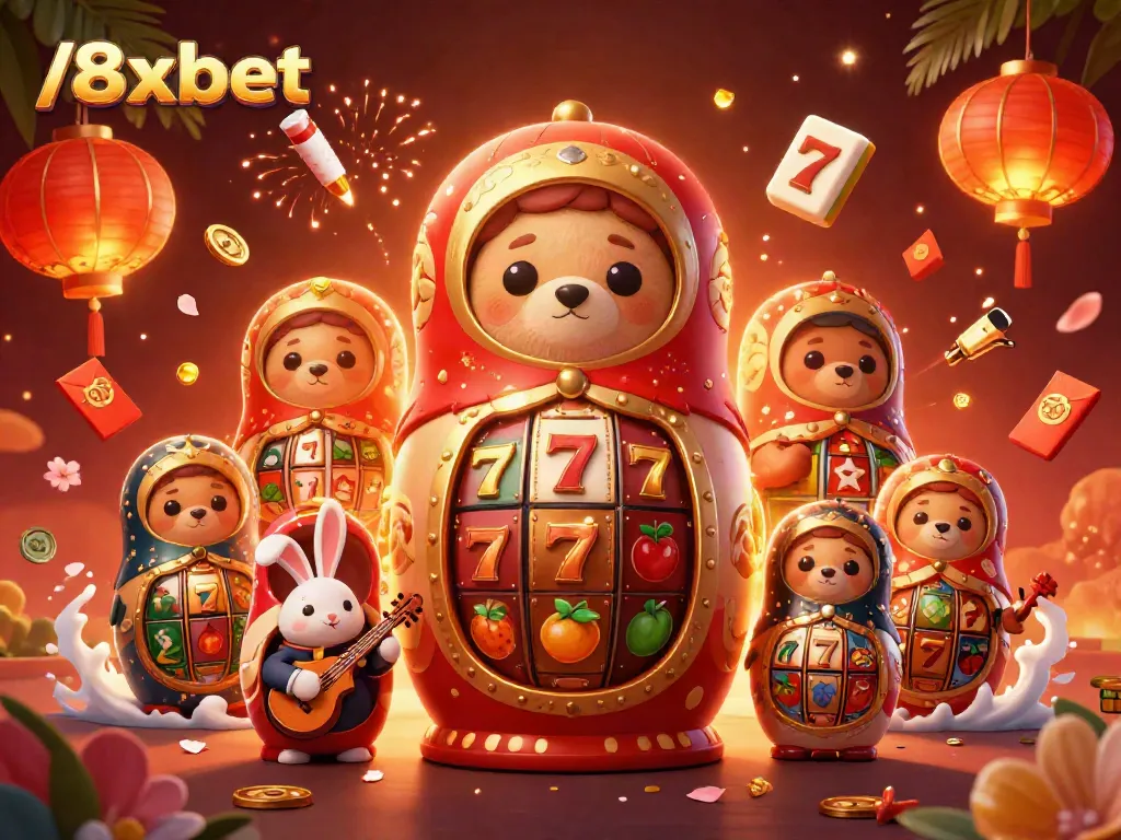 Engage with the exciting world of /8xbet featuring vibrant casino elements and unique characters.